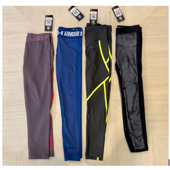 NWT Under Armour Leggings, Set of 4 - Picture 1 of 2